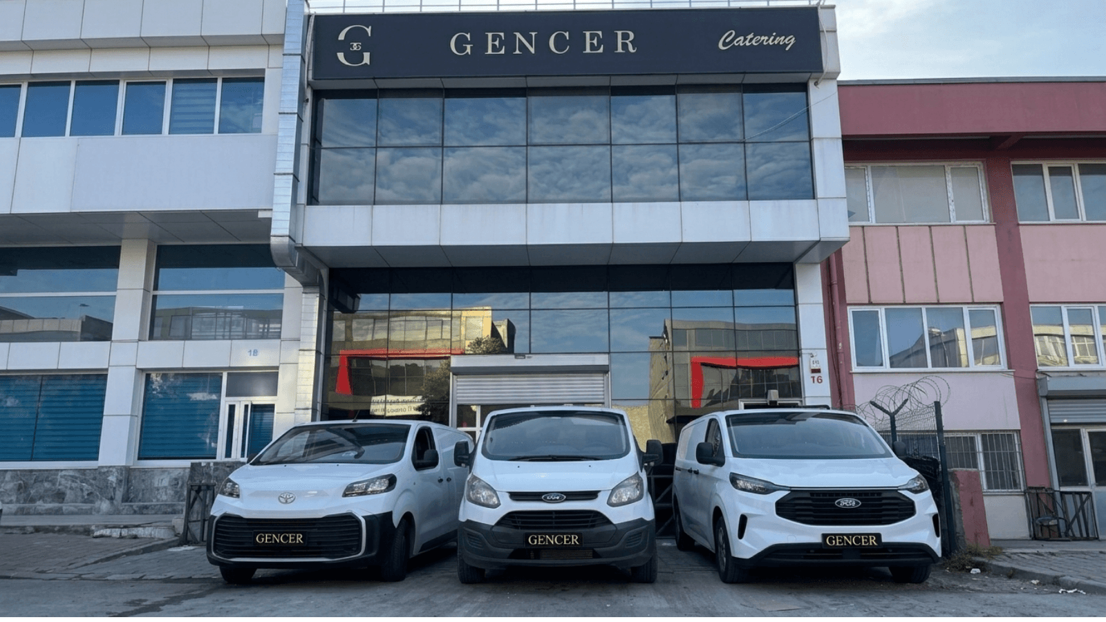 Gencer Catering Ostim OSB Genel Merkez Tesis Binası ve Sevkiyat Araç Filosu